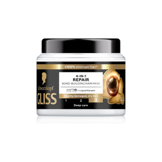 Schwarzkopf Professional Gliss Repair 4-in-1 Maschera per Capelli profondamente curativa — Maschera capelli