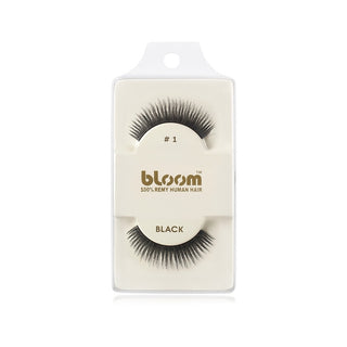 Bloom Natural No. 1 Nero 1 cm — Ciglia finte