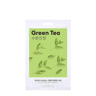 Missha Airy Fit Tè Verde Maschera Tessuto — Maschera Tessuto