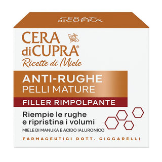 Cera di Cupra Crema Viso Rimpolpante Antirughe Pelli Mature 50 ml — Crema idratante