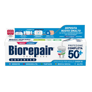Biorepair Advanced Dentifricio Protezione Completa 50+ 75 ml — Dentifricio