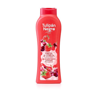 Tulipán Negro Gel Fragola Ciliegia 650 ml — Bagnoschiuma
