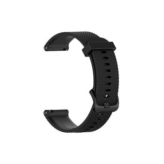 4wrist Cinturino Garmin 20 mm nero — Cinturino smartwatch