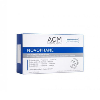 Acm Novophane ter ondersteuning van de kwaliteit van haar en nagels 60 capsules