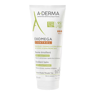 A-derma Mjukgörande balsam för torr hud benägen att få atopiskt eksem Exomega Control 200 ml