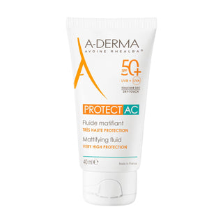 A-derma Protective Mattifying Fluid SPF 50+ Protect AC 40 ml