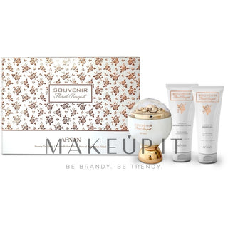 Afnan Souvenirblomsterbukett - EDP 100 ml + dusjgelé 100 ml + kroppskrem 100 ml