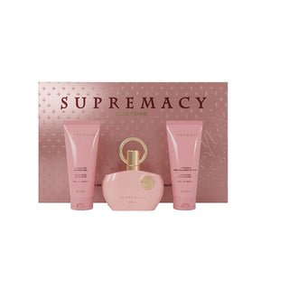 Afnan Supremacy Pink - EDP 100 ml + gel douche 100 ml + crème pour le corps 100 ml
