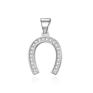 Agato Smuk sølv Horseshoe Lucky Charm vedhæng AGH769