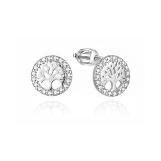 Agato Серебряные серьги Дерево жизни AGUP3545S
