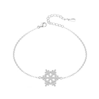 Agato Bracciale argento snowflake AGT-B001W — Bracciale