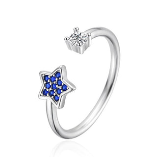 Agato Anello cuore aperto AGT-R34WBL 52 mm — Anello