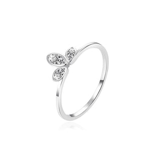 Agato Anello argento zirconi AGT-R21W Circuito 56 mm — Anello