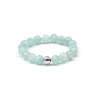 Agato Anello minerale amazonite POL-R08 Circuito 53 mm — Anello