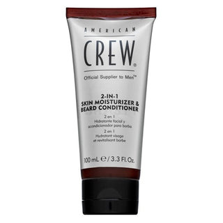 American crew 保湿面部和胡须润发乳（2合1）100毫升 