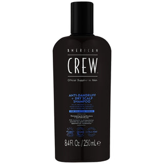 American crew 干性头皮去屑洗发水 容量：250毫升 