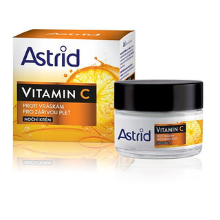 Astrid Anti-rimpel nachtcrème voor een stralende huid Vitamine C 50 ml