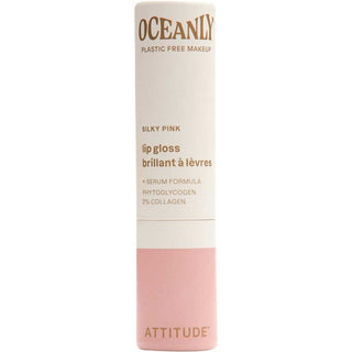 Attitude Gloss à lèvres Oceanly 3,4 g - Teinte : Rose soyeux