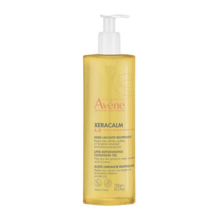 Avène زيت التنظيف المجدد للدهون زيراكالم إيه دي للبشرة الجافة - الحجم: 750 مل