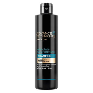 Avon Absolute Nourishing Shampoo with Argan and Coconut Oil - Volym: 400 ml