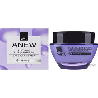 Avon Creme de dia lifting Anew Platinum SPF 20 com Protinol™ 50 ml 