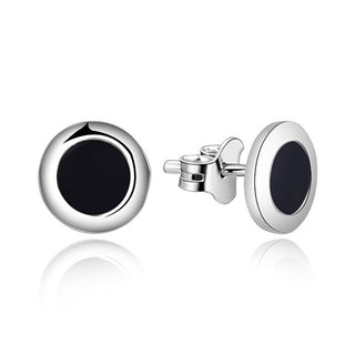 Beneto Boucles d'oreilles en argent avec pierres AGUP1652