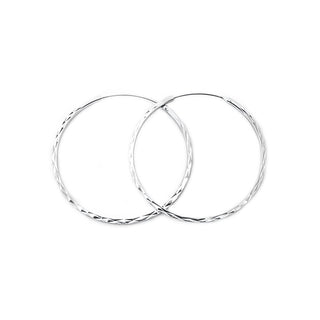 Beneto Cercei rotunzi fashion din argint AGUC2439 / SCS - Diametru: 3 cm