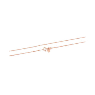 Beneto exclusive Anker AGS1286-ROSEGOLD 골드 도금 실버 체인 - 길이: 50cm