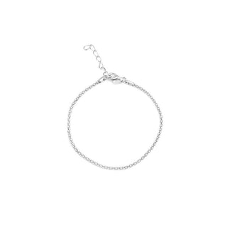 Beneto exclusive Elegant in silver AGB631 CH - Length: 20 cm
