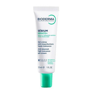 Bioderma Sébium Kerato+ High Tolerance Gel Cream przeciw niedoskonałościom skóry 30 ml