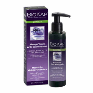 Biokap Hiusnaamio keltaisten sävyjen neutraloinnilla 150 ml