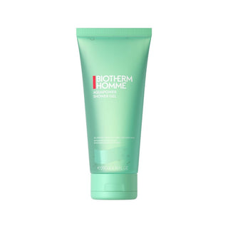 Biotherm Aquapower virkistävä ja myrkkyjä poistava suihkugeeli vartalolle ja hiuksille (miesten suihkugeeli) 200 ml
