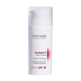Biotrade Regenerierende Creme für zu Unreinheiten neigende Haut LSF 30 Acnaut 30 ml