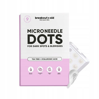 Breakout+aid Micro-aiguilles pour les taches brunes après l'acné, 9 pièces