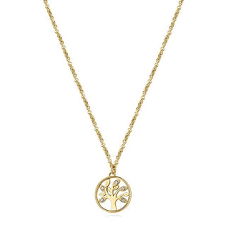 Brosway Κολιέ Tree of Life Chakra επιχρυσωμένο BHKN094