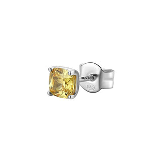 Brosway Tyylikkäät yhden hopeakorvakorut Fancy Energy Yellow FEY06