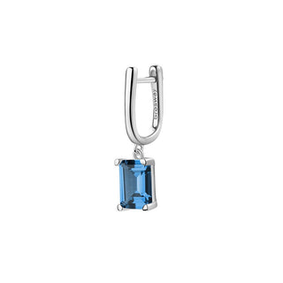 Brosway Fancy Freedom Blue FFB07 hopea yksi korvakoru