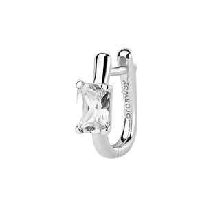 Brosway Μονά σκουλαρίκια Fancy Infinite White Silver FIW11