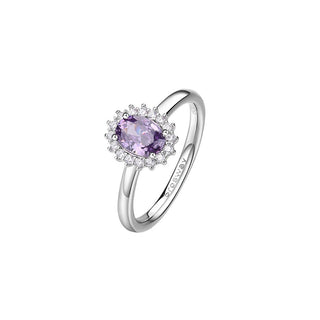 Brosway Bague Argent Violet Fantaisie Magic FMP75 - Circuit : 50 mm