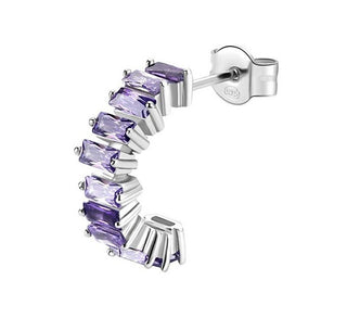 Brosway Cercel unic Fancy Magic Purple Sparkly FMP12