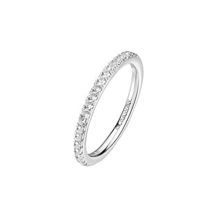 Brosway Bague fantaisie infinie en argent blanc scintillant FIW74 - Circuit : 50 mm