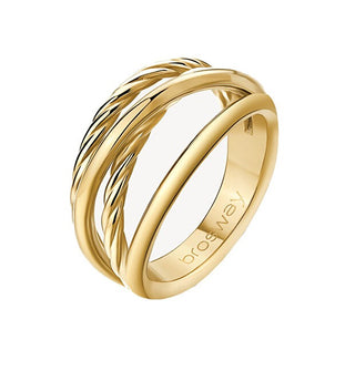 Brosway Bague plaquée or Amy BAY32 - Circuit : 54 mm