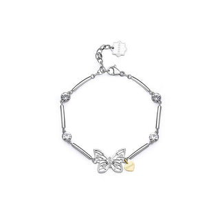 Brosway Bracelet bicolore en cristal chakra papillon BHKB170