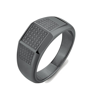 Brosway Bague élégante en acier pour homme Bullet BUL69 - Circonférence : 67 mm