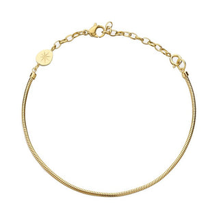 Brosway Bracelet chaîne plaqué or Hádek Essential BNL064