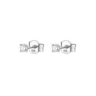 Brosway Fancy Infinite Λευκά Ασημένια Σκουλαρίκια FIW48/FIW49/FIW50 - Διάμετρος: 0,4 cm
