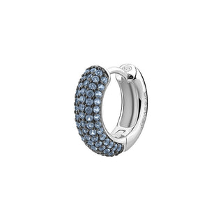 Brosway Einzelner funkelnder blauer Wolkenohrring Fancy FCL116