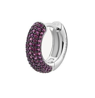 Brosway Brincos individuais EM prata com zircônia rosa Passion Ruby Fancy FPR124