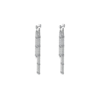Brosway Brincos elegantes 2 em 1 de aço Essential BNL097