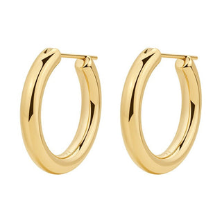 Brosway Boucles d'oreilles créoles plaquées or Aura BAU25